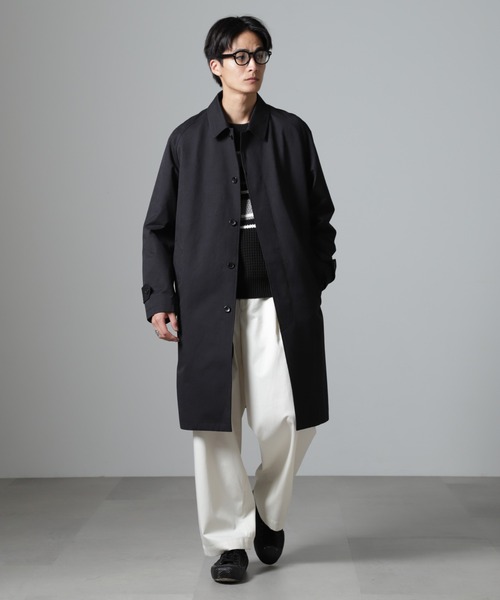 NANO universe（ナノ・ユニバース） コート M ネイビー メンズ