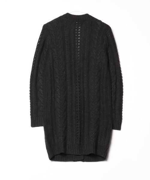 「VINCE」 ニットカーディガン X-SMALL ブラック レディース_画像2