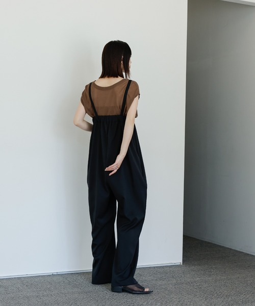 select MOCA Et サロペット オーバーオール 「Et」Tapered overalls