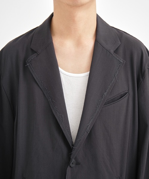 ジャケット テーラードジャケット 別注wool broken jacket メンズの画像