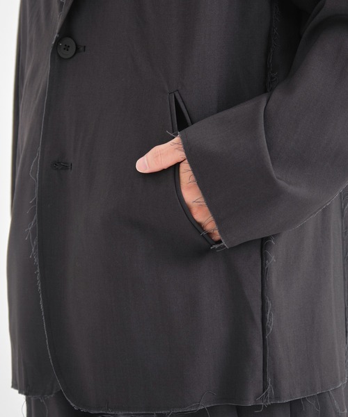 ジャケット テーラードジャケット 別注wool broken jacket メンズの画像