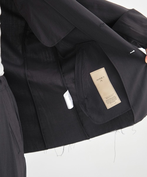 ジャケット テーラードジャケット 別注wool broken jacket メンズの画像