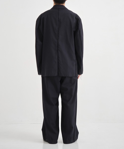 ジャケット テーラードジャケット 別注wool broken jacket メンズの画像