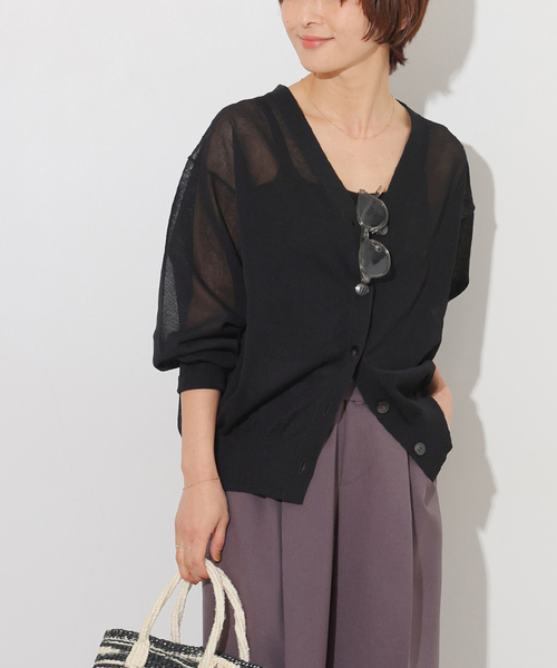 JOURNAL STANDARD relume カーディガン サマーニットVネック