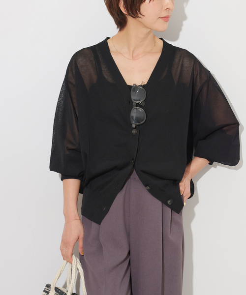JOURNAL STANDARD relume カーディガン サマーニットVネック