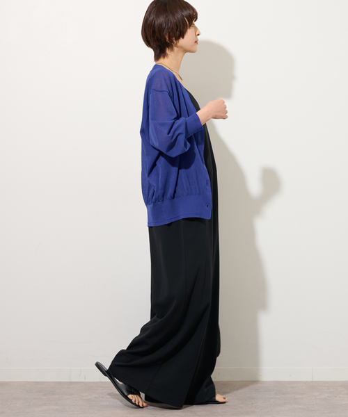 「JOURNAL STANDARD relume」 カーディガン FREE ネイビー レディース JOURNAL STANDARD relume 「JOURNAL relume」 カーディガン FREE
