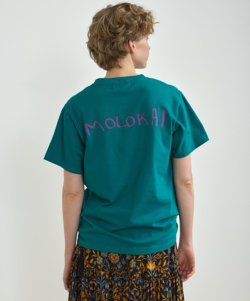 tシャツ ハワイアイランドカラーTシャツ -MOLOKAI- レディース