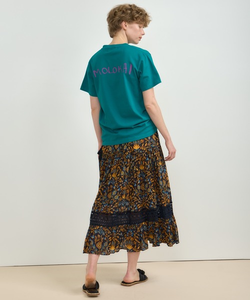 tシャツ ハワイアイランドカラーTシャツ -MOLOKAI- レディース