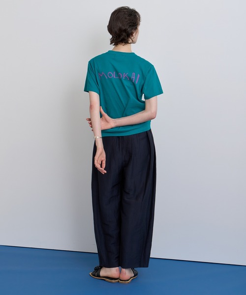 tシャツ ハワイアイランドカラーTシャツ -MOLOKAI- レディース