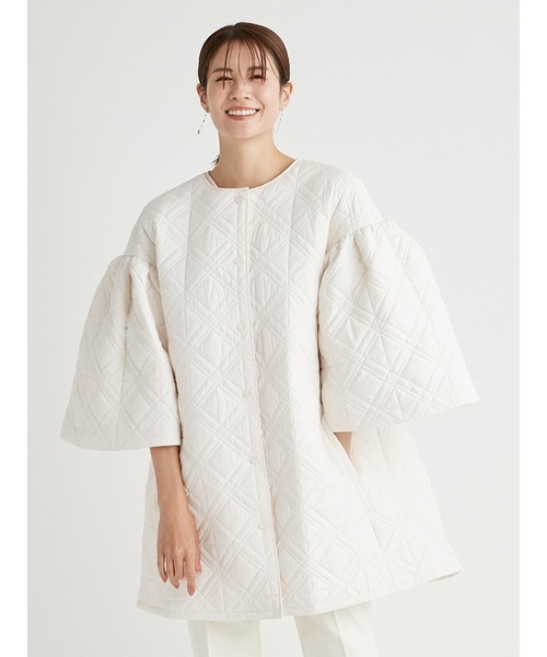 CELFORD（セルフォード） ノーカラーコート FREE ブラック レディース