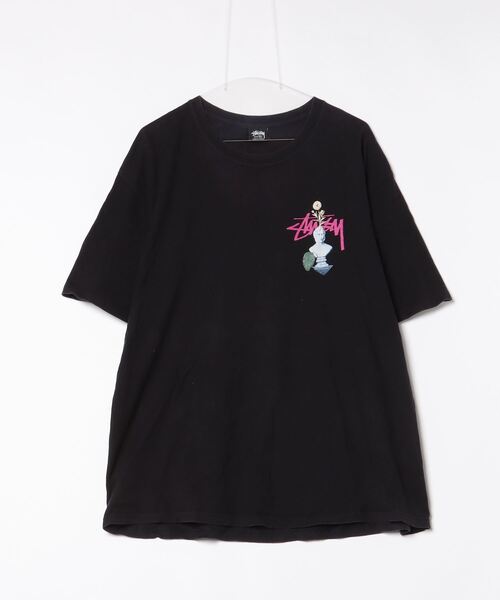 Stussy ブラック Tシャツ X-LARGE STUSSY 「STUSSY」 半袖Tシャツ X-LARGE ブラック メンズ