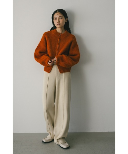 STYLEMIXER（スタイルミキサー） ニットカーディガン FREE オレンジ