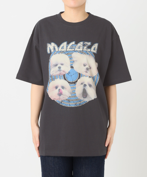 tシャツ SMOCKING BEAR トップス レディース B.C STOCK tシャツ 「追加2」「WEB限定」モコゾウ ロックTEE