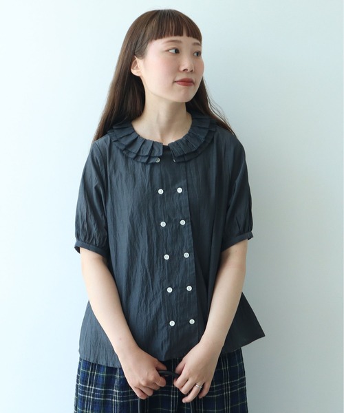 bulle de savon ブラウス シャツ ローンIBK bebe ブラウス bulle de savon ブラウス シャツ コットン/キュプラ ローンIBK