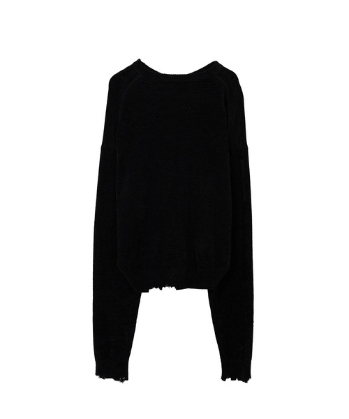 ニット セーター Distressed Knit Sweater レディースの画像
