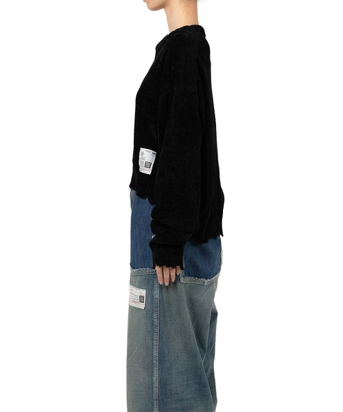 ニット セーター Distressed Knit Sweater レディースの画像