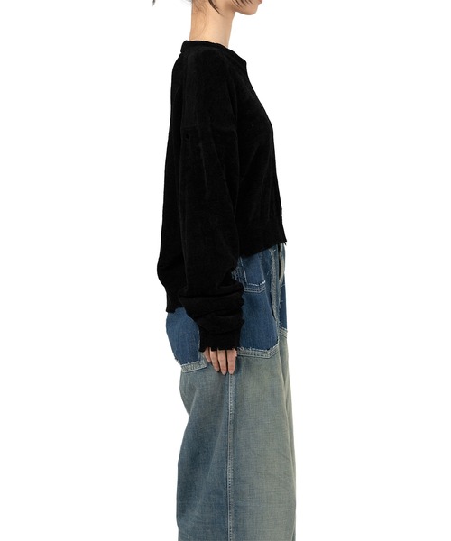 ニット セーター Distressed Knit Sweater レディースの画像