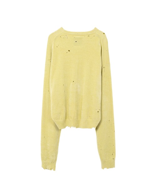 ニット セーター Distressed Knit Sweater レディースの画像
