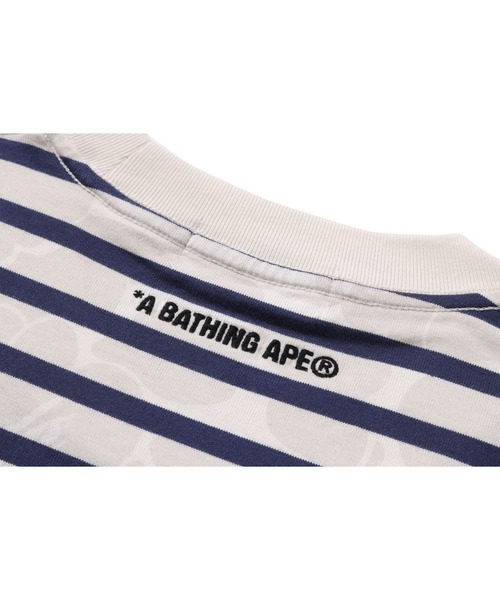 [BAPE]SOLID CAMO STRIPE ONE POINT RELAXED FIT TEE 要在庫確認 SOLID CAMO STRIPE ONE POINT RELAXED FIT TEE | bape.com
