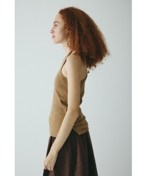 HeRIN.CYE タンクトップ ノースリーブ American sleeve tank top