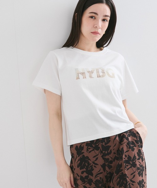 tシャツ 「NYBG」ガーデンロゴTシャツ レディース