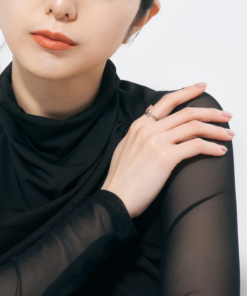 Jewel closet by L&Co. 指輪 リング プラチナ ヘビ/スネーク リング