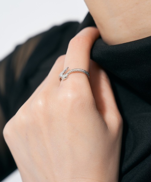 Jewel closet by L&Co. 指輪 リング プラチナ ヘビ/スネーク リング