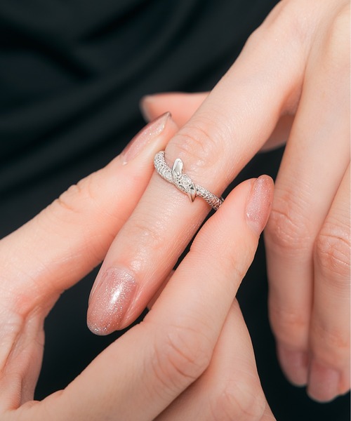 Jewel closet by L&Co. 指輪 リング プラチナ ヘビ/スネーク リング