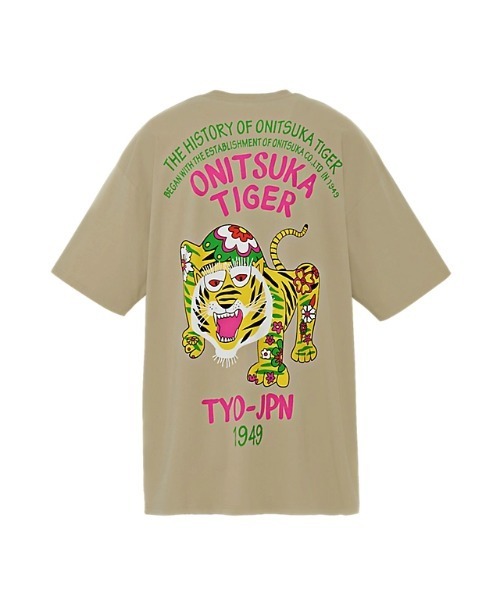Onitsuka Tiger（オニツカタイガー） tシャツ OVERSIZED GRAPHIC TEE