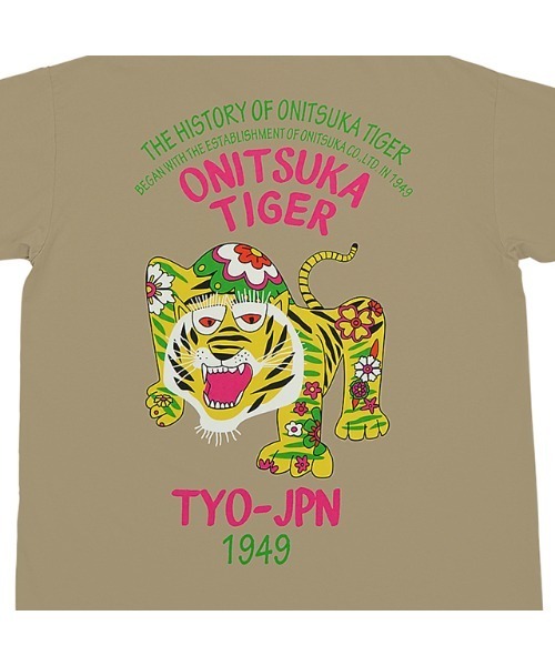 Onitsuka Tiger(オニツカタイガー) tシャツ OVERSIZED GRAPHIC TEE Onitsuka Tiger(オニツカタイガー) tシャツ OVERSIZED GRAPHIC TEE