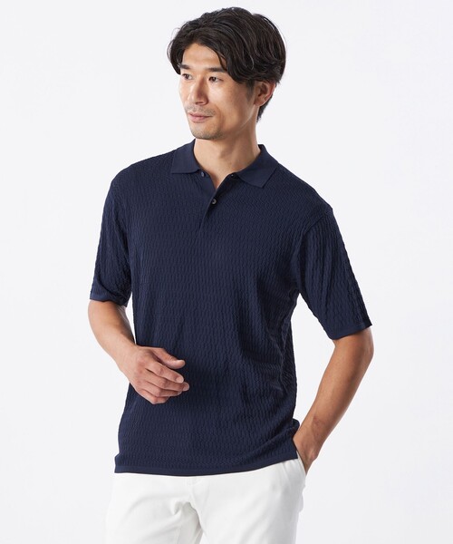 新品EPOCA UOMOポロシャツ EPOCA UOMO（エポカ ウォモ） ポロシャツ ニットポロ メンズ