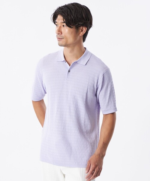 新品EPOCA UOMOポロシャツ EPOCA UOMO（エポカ ウォモ） ポロシャツ ニットポロ メンズ