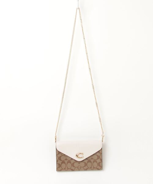 COACH ベージュ ショルダーバッグ COACH 「COACH」 ショルダーバッグ - ベージュ レディース