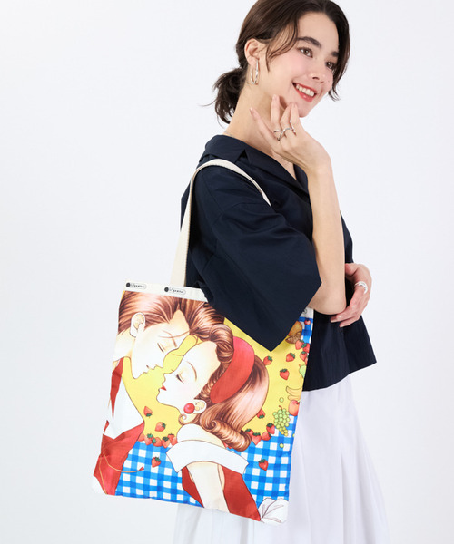 LeSportsac トートバッグ 「天使なんかじゃない」LARGE EMERALD