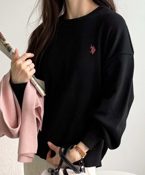 U.S. POLO ASSN.（ユーエスポロアッスン） ニット セーター GeeRA別注