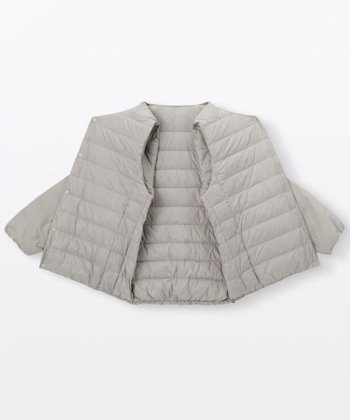 無印良品（MUJI） コート ジャケット 紳士 軽量ダウンポケッタブルノー