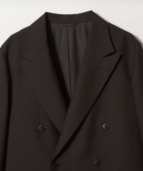 steven alan ブラック ダブルブレストジャケット STEVEN ALAN ジャケット テーラードジャケット 「Steven Alan