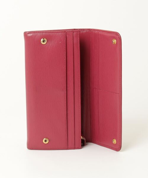 PRADA 「PRADA」 財布 - レッド レディース : ZOZOTOWN Yahoo!店