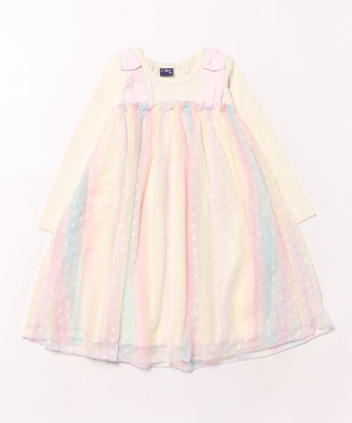 Crescent ワンピース CSキャミフウワンピース キッズ 子供服 女の子