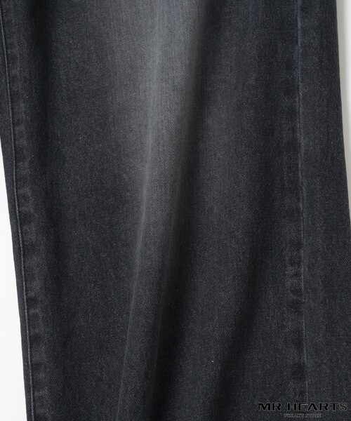 「FREAK'S STORE」 デニムパンツ LARGE ブラック メンズ
