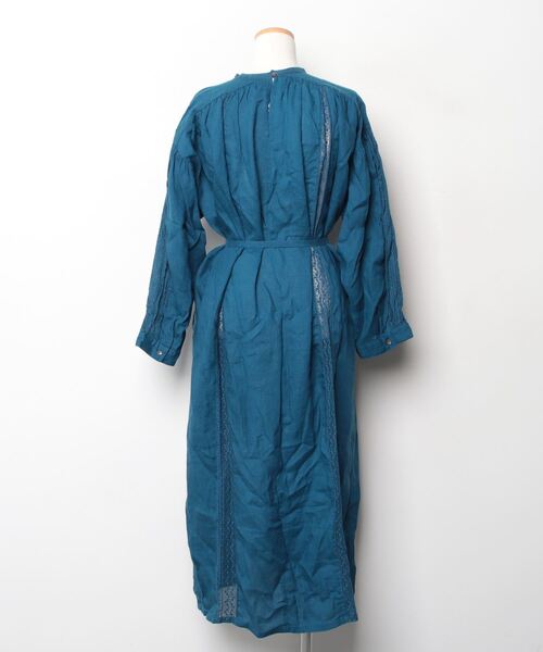 「cardo fabrica」 長袖ワンピース FREE ブルー レディース_画像2