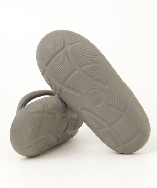 「TAW&TOE」 フラットサンダル 27cm チャコール レディース_画像3