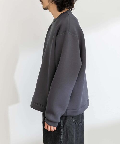 URBAN RESEARCH Sonny Label ダンボールニットクルーネックプル