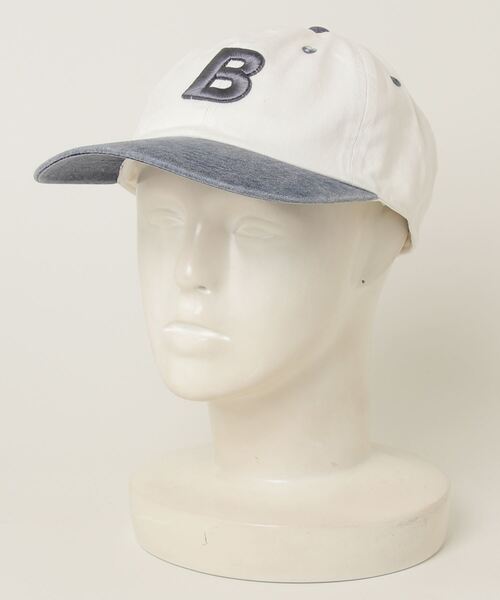 キャップ 帽子 BIG BABY ICE CREAM × FREAK'S STORE/ビッグベイビーアイスクリーム 別注 B刺繍CAP/B刺繍 キャッ | FREAK'S STORE | 01