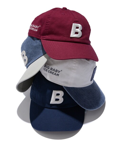 キャップ 帽子 BIG BABY ICE CREAM × FREAK'S STORE/ビッグベイビーアイスクリーム 別注 B刺繍CAP/B刺繍 キャッ | FREAK'S STORE | 08