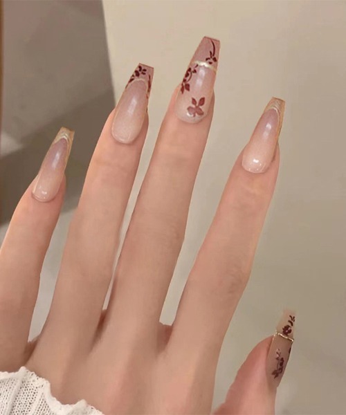 ネイルチップ ネイルシール 簡単にネイルチップ ハンドネイルチップ