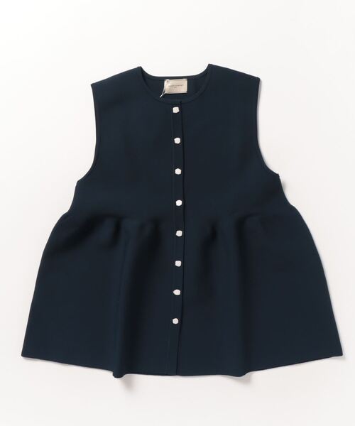 liala　UNITED ARROWS ネイビー　ベスト サイズFREE UNITED ARROWS（ユナイテッドアローズ） ニットベスト FREE ネイビー
