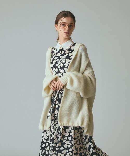 GRACE CLASS カーディガン ストールアルパカカーディガン レディース