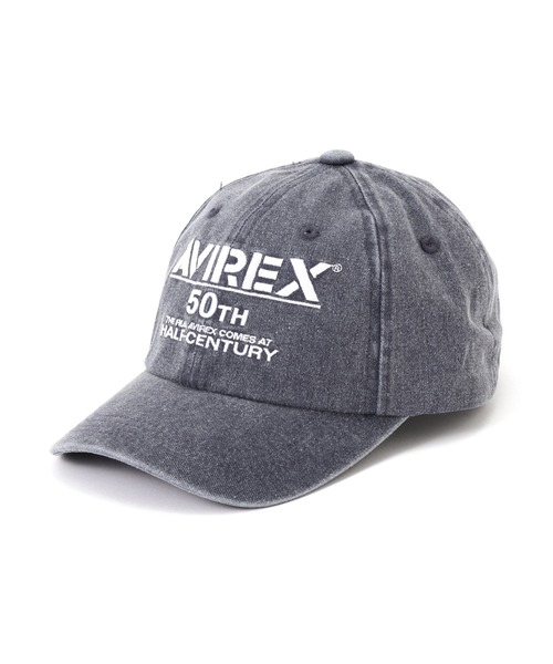 【新品未使用美品】AVIREX ストーン装飾 キャップ 黒 白 キラキラ 帽子 AVIREX（アヴィレックス） キャップ 帽子 メンズ レディース