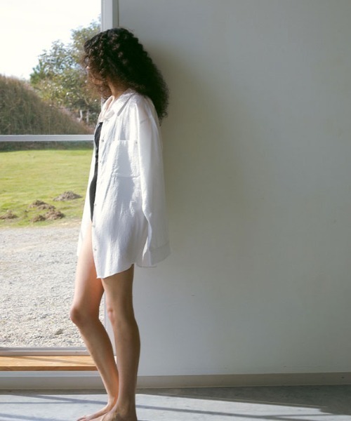 ETRE TOKYO（エトレトウキョウ） 長袖シャツ FREE ホワイト レディース